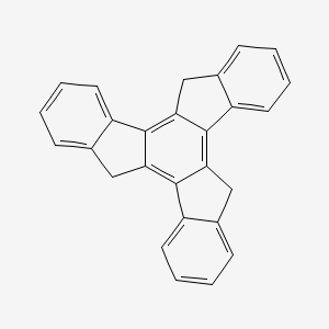 10,15-Dihydro-5H-diindeno[1,2-a:1',2'-c]fluorene chemical structure (CAS 548-35-6)