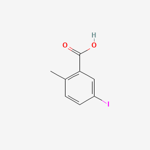 5-Iodo-2-methylbenzoic acid chemical structure (CAS 54811-38-0)