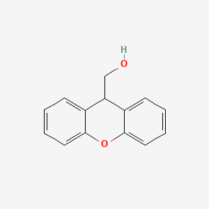 (9H-Xanthen-9-yl)methanol chemical structure (CAS 5490-92-6)