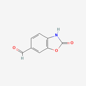 2-Oxo-2,3-dihydrobenzo[d]oxazole-6-carbaldehyde chemical structure (CAS 54903-15-0)
