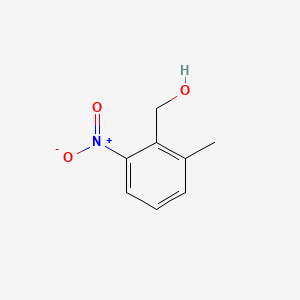 (2-Methyl-6-nitrophenyl)methanol chemical structure (CAS 54915-41-2)