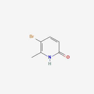 5-Bromo-6-methylpyridin-2-ol chemical structure (CAS 54923-31-8)