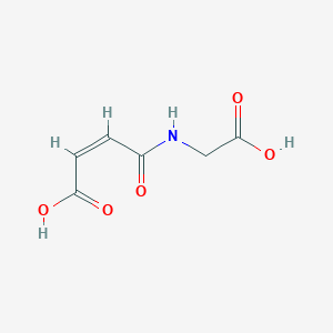 (Z)-4-((Carboxymethyl)amino)-4-oxobut-2-enoic acid chemical structure (CAS 54930-24-4)