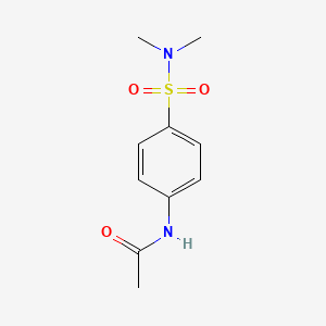 N-(4-(N,N-Dimethylsulfamoyl)phenyl)acetamide chemical structure (CAS 54951-54-1)