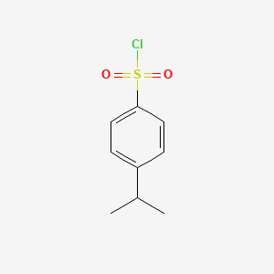 4-Isopropylbenzenesulfonyl chloride chemical structure (CAS 54997-90-9)