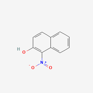 1-Nitronaphthalen-2-ol chemical structure (CAS 550-60-7)