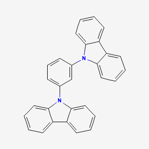 1,3-Di(9H-carbazol-9-yl)benzene chemical structure (CAS 550378-78-4)