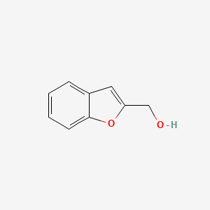 Benzofuran-2-ylmethanol chemical structure (CAS 55038-01-2)