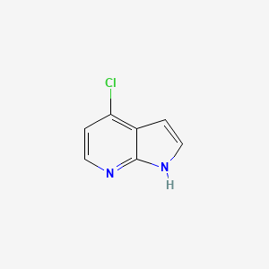 4-Chloro-7-azaindole chemical structure (CAS 55052-28-3)