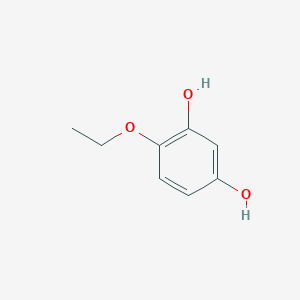 4-Ethoxybenzene-1,3-diol chemical structure (CAS 55085-14-8)
