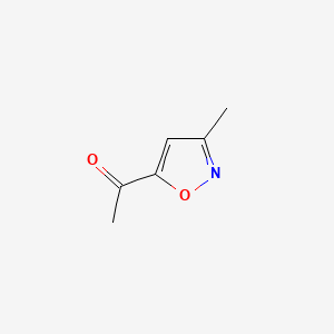 1-(3-Methylisoxazol-5-yl)ethanone chemical structure (CAS 55086-61-8)