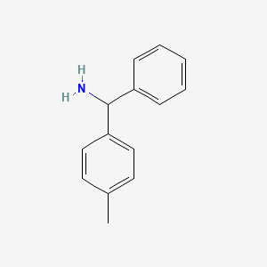 Phenyl(p-tolyl)methanamine chemical structure (CAS 55095-21-1)