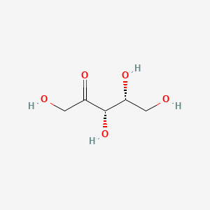 (3S,4R)-1,3,4,5-Tetrahydroxypentan-2-one chemical structure (CAS 551-84-8)