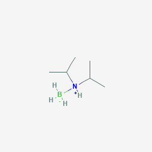 (Diisopropylammonio)trihydroborate chemical structure (CAS 55124-35-1)