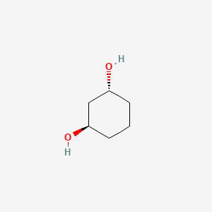 trans-1,3-Cyclohexanediol chemical structure (CAS 5515-64-0)