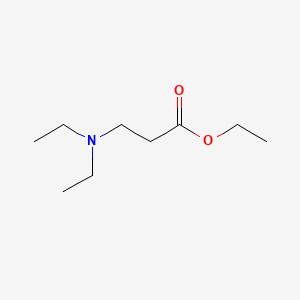 Ethyl 3-(Diethylamino)propanoate chemical structure (CAS 5515-83-3)