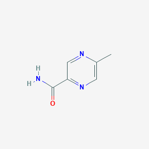 5-Methylpyrazine-2-carboxamide chemical structure (CAS 5521-57-3)
