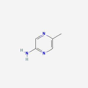 5-Methylpyrazin-2-amine chemical structure (CAS 5521-58-4)