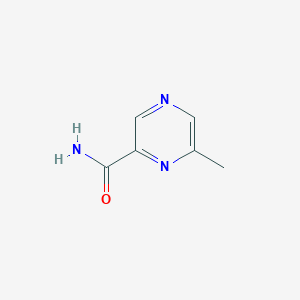 6-Methylpyrazine-2-carboxamide chemical structure (CAS 5521-62-0)