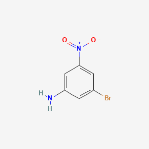 3-Bromo-5-nitroaniline chemical structure (CAS 55215-57-1)