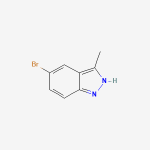 5-Bromo-3-methyl-1H-indazole chemical structure (CAS 552331-16-5)