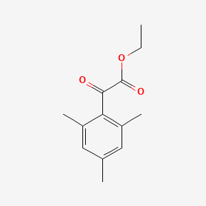 Ethyl 2-mesityl-2-oxoacetate chemical structure (CAS 5524-57-2)