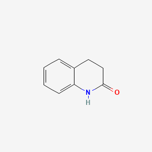 3,4-Dihydroquinolin-2(1H)-one chemical structure (CAS 553-03-7)