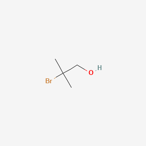 2-Bromo-2-methylpropan-1-ol chemical structure (CAS 55376-31-3)