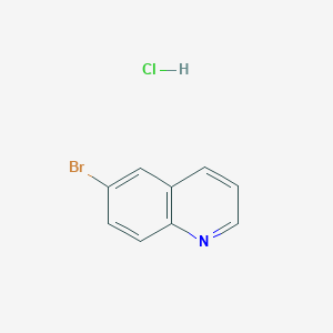 6-Bromoquinoline hydrochloride chemical structure (CAS 55377-26-9)