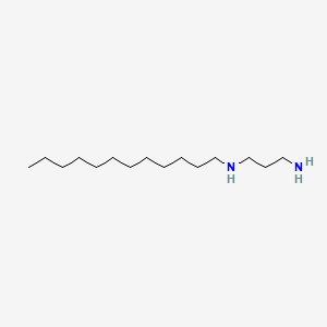 N1-Dodecylpropane-1,3-diamine chemical structure (CAS 5538-95-4)