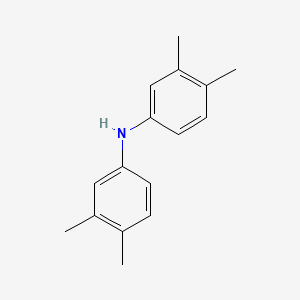 Bis-(3,4-dimethylphenyl)amine chemical structure (CAS 55389-75-8)