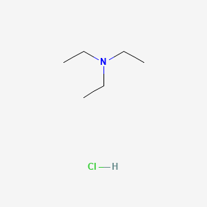 Triethylamine hydrochloride chemical structure (CAS 554-68-7)
