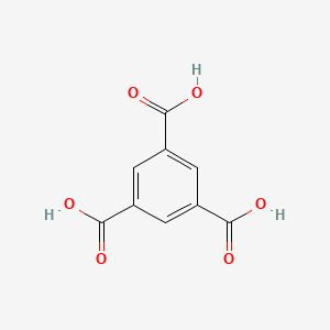 Benzene-1,3,5-tricarboxylic acid chemical structure (CAS 554-95-0)