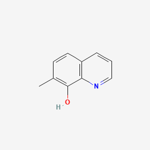 7-Methylquinolin-8-ol chemical structure (CAS 5541-68-4)