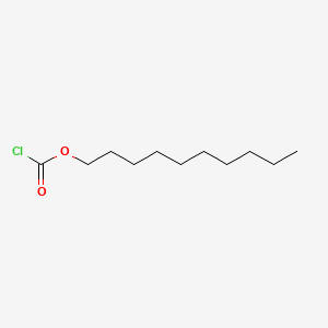 Decyl carbonochloridate chemical structure (CAS 55488-51-2)