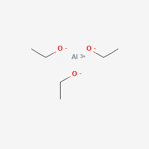 Aluminumethoxide chemical structure (CAS 555-75-9)
