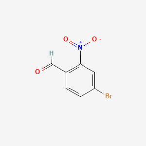 4-Bromo-2-nitrobenzaldehyde chemical structure