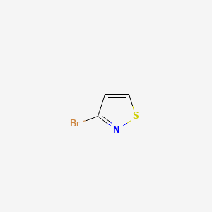 3-Bromoisothiazole chemical structure (CAS 55512-82-8)