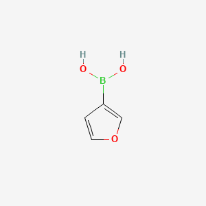 3-Furanboronic acid chemical structure (CAS 55552-70-0)