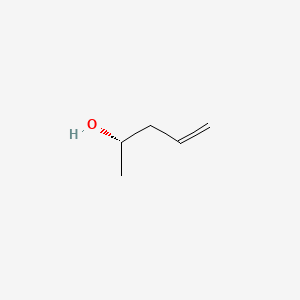 (S)-Pent-4-en-2-ol chemical structure (CAS 55563-79-6)