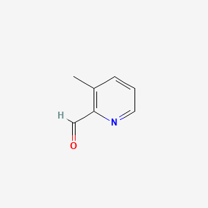 3-Methylpicolinaldehyde chemical structure (CAS 55589-47-4)
