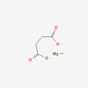 Magnesium succinate chemical structure (CAS 556-32-1)
