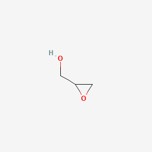 Oxiran-2-ylmethanol chemical structure (CAS 556-52-5)