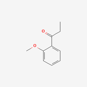 1-(2-Methoxyphenyl)propan-1-one chemical structure (CAS 5561-92-2)