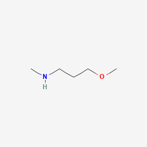 3-Methoxy-N-methylpropan-1-amine chemical structure (CAS 55612-03-8)