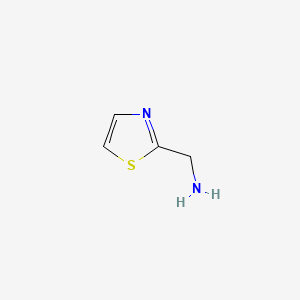 Thiazol-2-ylmethanamine chemical structure (CAS 55661-33-1)