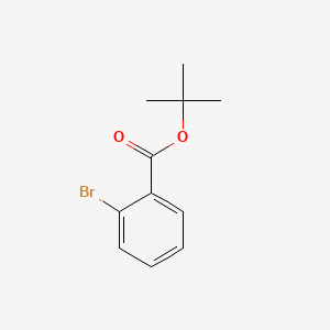 tert-Butyl 2-bromobenzoate chemical structure (CAS 55666-42-7)