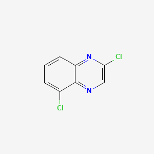 2,5-Dichloroquinoxaline chemical structure (CAS 55687-05-3)