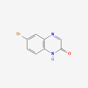 6-Bromoquinoxalin-2(1H)-one chemical structure (CAS 55687-34-8)