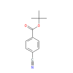 tert-Butyl 4-cyanobenzoate chemical structure (CAS 55696-50-9)